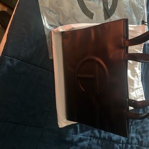 Brand new Telfar blue Medium size